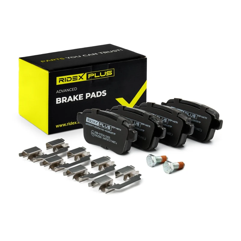 Image of RIDEX PLUS Brake pad set RIDEX PLUS 402B0357P