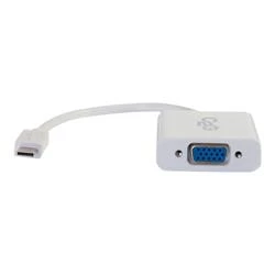 image of C2G USB 3.1 USB C to VGA Adapter - White