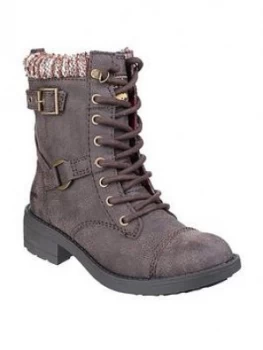 image of Rocket Dog Thunder Lace Up Ankle Boots - Brown