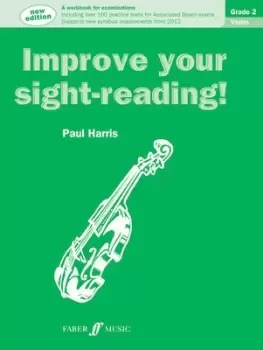 Image of Improve Your Sight-Reading Violin Grade 2 by Paul Harris