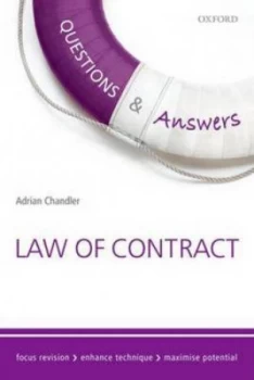 Image of Law of Contract by Adrian Chandler Paperback