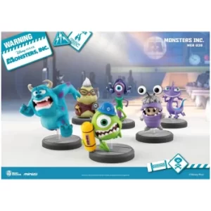 Image of Beast Kingdom Monsters Inc. Series Mini Egg Attack Figurine 6pc Set