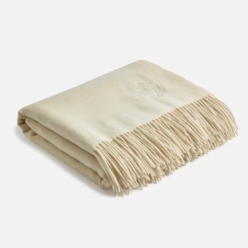 image of ESPA Wool Throw - Cream