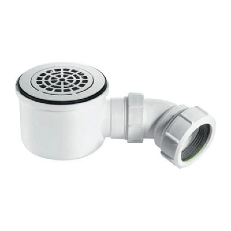 Image of Mcalpine Shower Trap 11/2 X 90mm Plastic - St90Wh10 - 50mm Water Seal