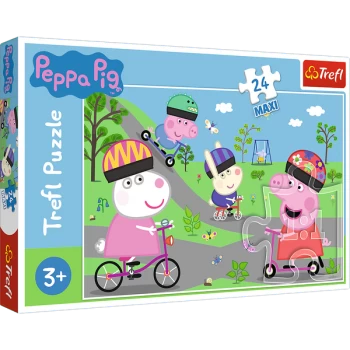 image of Trefl Maxi Peppa Pig Jigsaw - 24 Piece