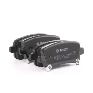 Image of Bosch Brake pad set 0 986 494 668 Brake pads,Brake pad set, disc brake OPEL,SAAB,VAUXHALL,INSIGNIA Caravan,INSIGNIA,INSIGNIA Stufenheck