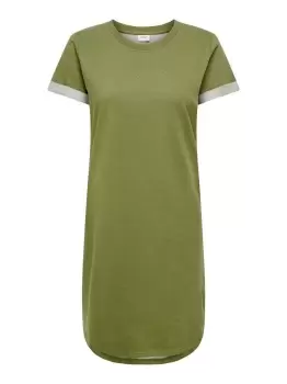 Image of ONLY Loose Fitted Dress Women Green