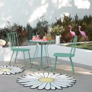 Image of Dorel Heidi 3 Piece Bistro Set - Turquoise