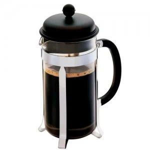 image of Bodum 8 cup Cafetiere - Black