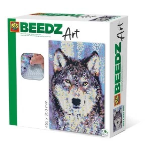 Image of SES CREATIVE Wolf Beedz Art Mosaic Kit, 7000 Iron-on Beads