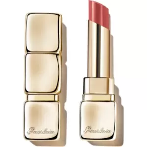 Image of GUERLAIN KissKiss Shine Bloom Shiny Lipstick Shade 139 Dahlia Kiss 3,5 g