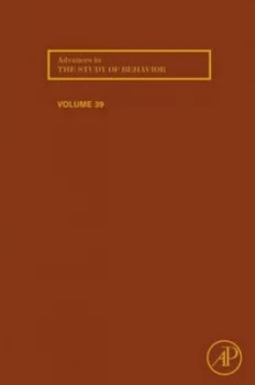 Image of Advances in the Study of Behavior by H. Jane Brockmann Hardback
