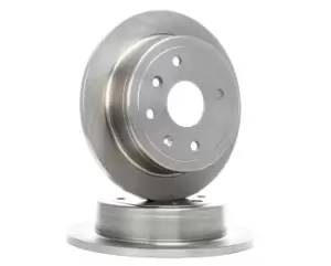 Image of RIDEX Brake disc Solid 82B0074 Brake rotor,Brake discs CHEVROLET,DAEWOO,NUBIRA Kombi,LACETTI (J200),NUBIRA Stufenheck,LACETTI Stufenheck