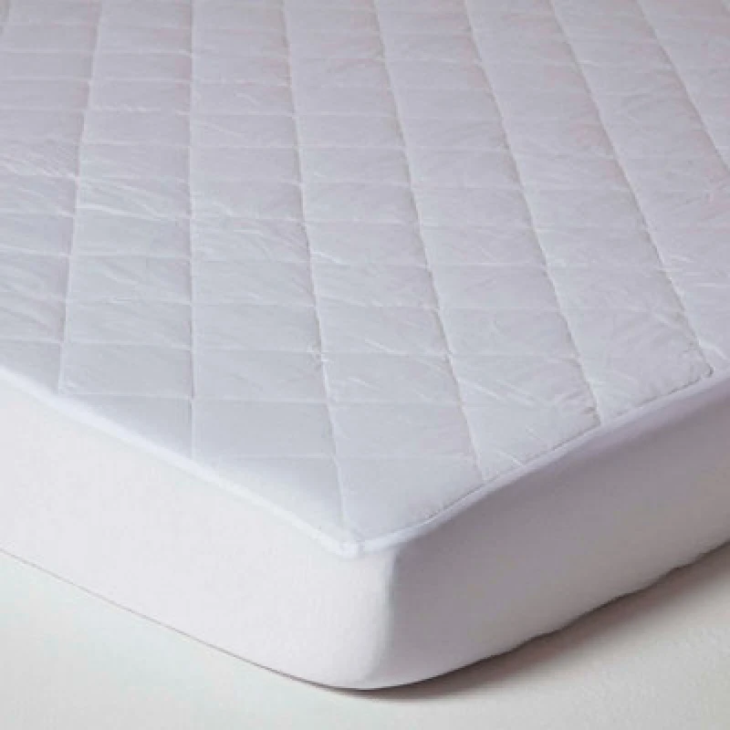 Image of Homescapes Quilted Mattress Protector, Single