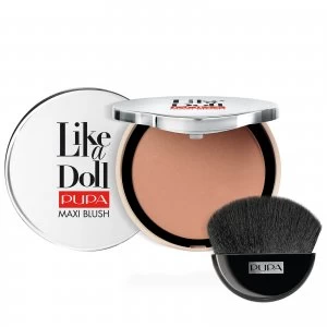 Image of PUPA Like a Doll Maxi Blush Compact 9.5g (Various Shades) - Golden Brown