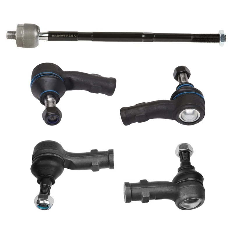 Image of RIDEX 284R0370 Tie Rod Front axle both sides Rod Assembly (284)