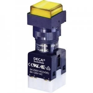 Image of DECA ADA16S6 MS1 B2KY Pushbutton 250 V AC 5 A 1 x OffOn IP65 momentary