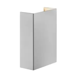 Image of Fold 10cm LED Outdoor Up Down Wall Lamp White, IP54, 3000K