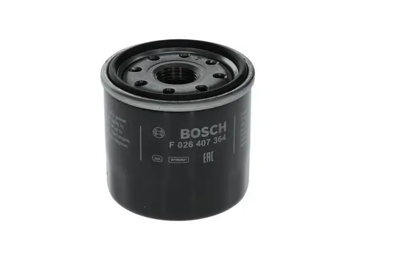 Image of Bosch F 026 407 364 Oil filter 3/4" 16 UNF-2B with one anti-return valve Spin-on Filter TOYOTA: RAV4 V, Corolla XII Estate, C-HR, LEXUS: UX, ES VII O
