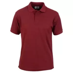 Absolute Apparel Mens Precision Polo (6XL) (Burgundy)