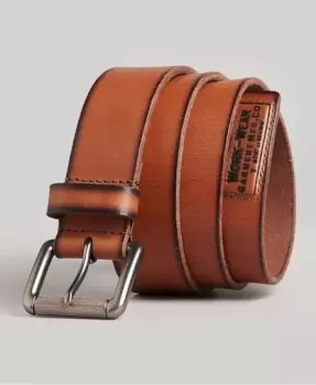 Image of Superdry Mens Badgeman Belt Tan - Size: S