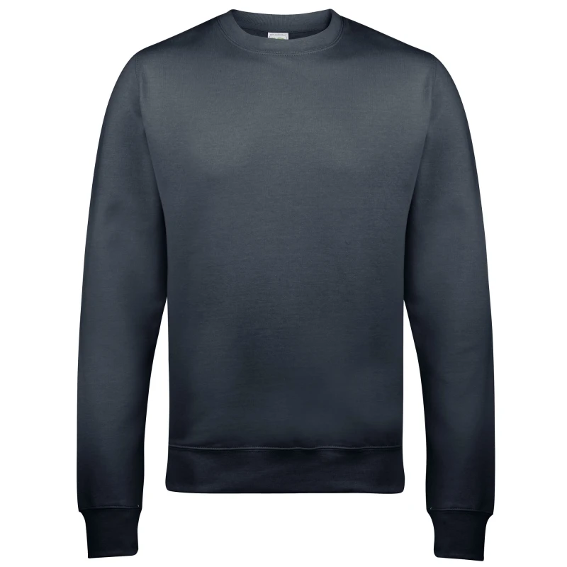 Image of AWDis AWDis Just Hoods Crew Neck Plain Sweatshirt (280 GSM) in Grey Size: X-Small Grey XS Unisex 5055805499721
