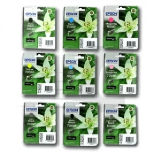 Image of Epson T059 Black & Colour Ink Cartridge