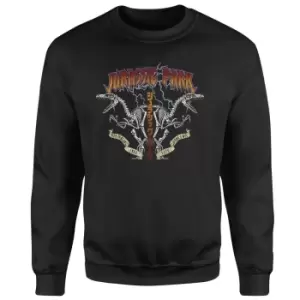 Image of Jurassic Park Raptor Twinz Sweatshirt - Black - L