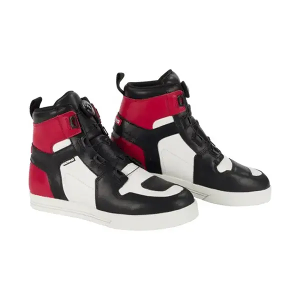 Image of Bering Sneakers Reflex A-Top Black White Red Size 41