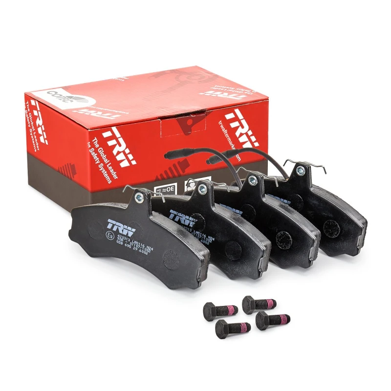 Image of TRW GDB695 Brake pad set incl. wear warning contact, with brake caliper screws Brake Pad Set,disc brake (402)