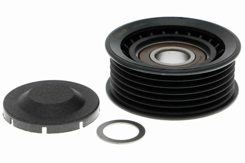 Image of VAICO V20-2644 Idler Pulley Original VAICO Quality Plastic Deflection/Guide Pulley,v-ribbed belt (312)