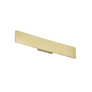 Image of Zig Zag Integrated LED Wall Lamp Brass 53cm 3000K