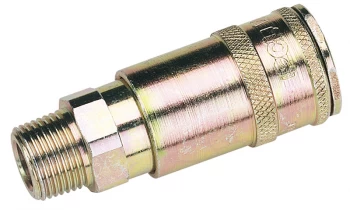 image of DRAPER 3/8" BSP Taper Male Thread Vertex Air Coupling (Sold Loose) 51408