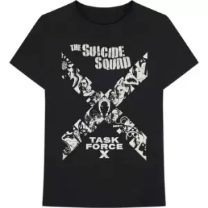 image of The Suicide Squad - X Cross Unisex XX-Large T-Shirt - Black