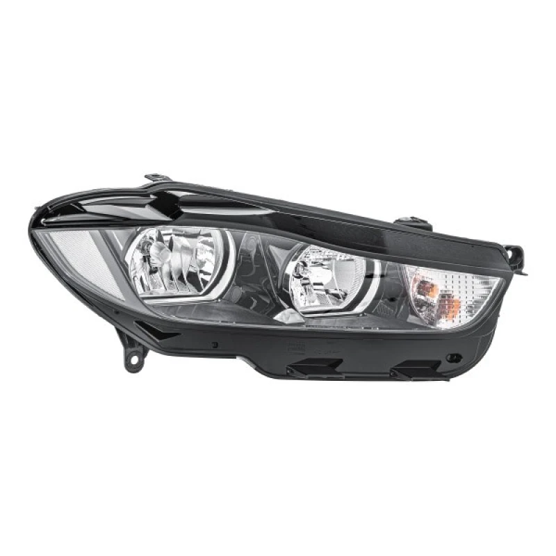 Image of HELLA 1EH 011 811-121 Headlights LED, Right, without bulbs, Halogen Headlight (259)