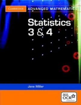 Image of Statistics 3 and 4 by Jane Miller Paperback