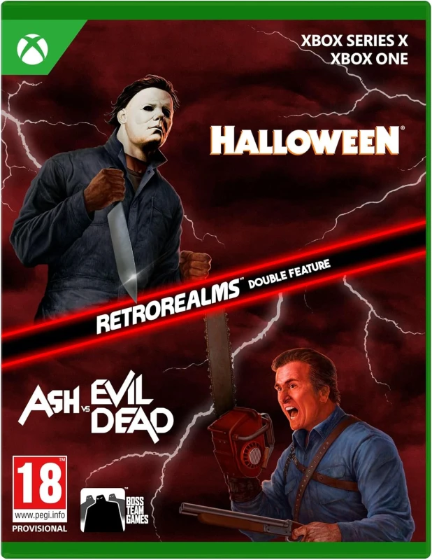 Image of Halloween and Ash vs Evil Dead RetroRealms XBOXSERIESX