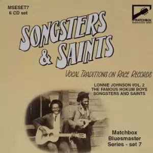 image of Matchbox Bluesmaster Series Songsters & Saints - Volume 7 by Various Artists CD Album