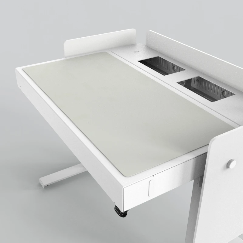 Image of Heckler Design H922-4117 desk pad Linoleum Grey