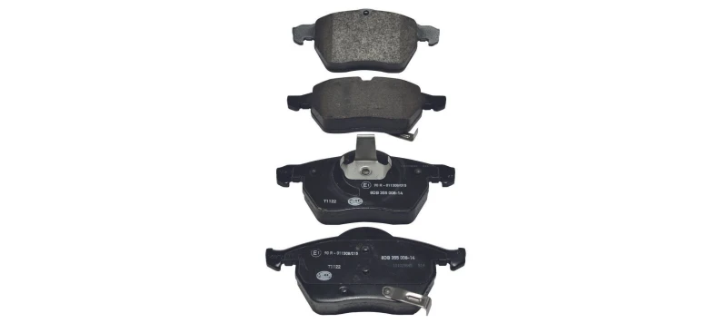 Image of HELLA Brake pad set HELLA 8DB 355 008-141