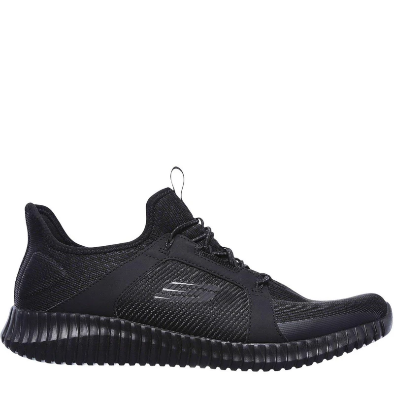 Image of Skechers Flex Elite Trainers Mens Black male 7 (41)