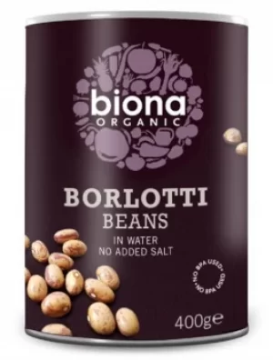 Image of Biona Organic Borlotti Beans 400g