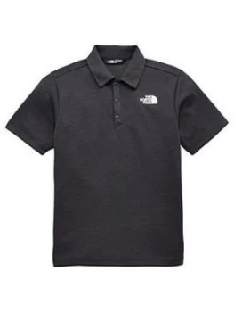 Image of The North Face Boys Horizon Polo - Grey Heather, Size L, 13-14 Years