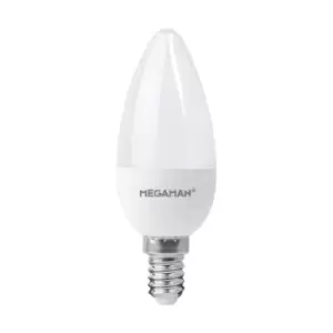 image of Megaman 5.5W Dimmable LED Candle Warm White - 142512