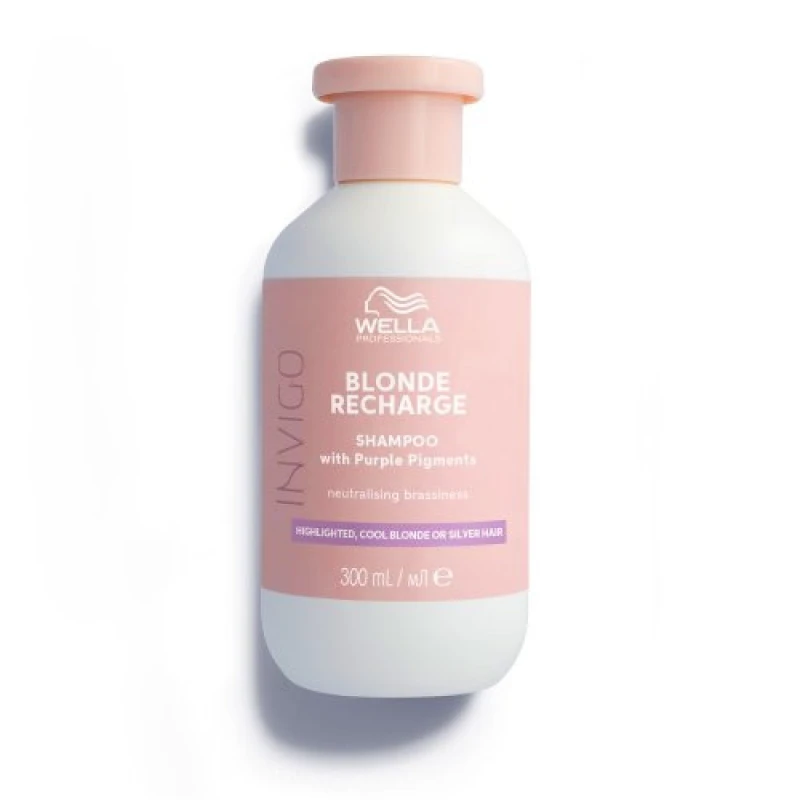 Image of Wella Professionals Cool Blonde Recharge Shampoo 300ml