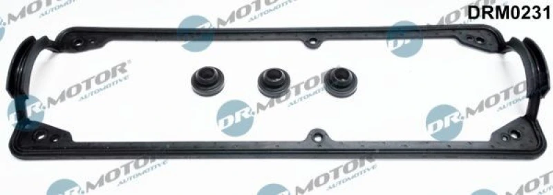 Image of DR.MOTOR AUTOMOTIVE Gasket Set, cylinder head cover DR.MOTOR AUTOMOTIVE DRM0231
