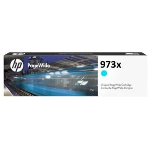 Image of HP 973X Cyan Ink Cartridge
