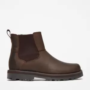 Image of Timberland Courma Kid Chelsea Boot For Junior In Dark Brown Dark Brown Kids, Size 3.5