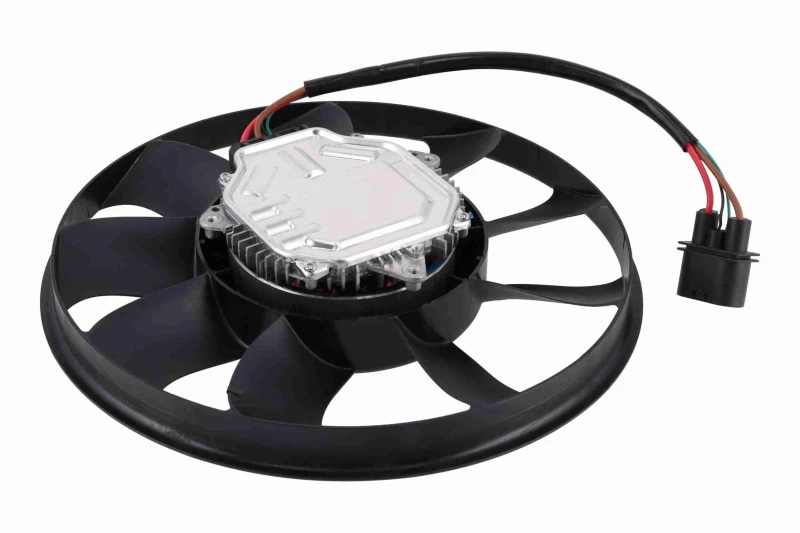 Image of VEMO V10-01-0013 Cooling Fan Green Mobility Parts Ø: 390mm, without holder Fan,radiator (508)