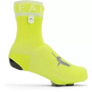 image of Sealskinz Waterproof All Weather Cycle Oversock - Yellow